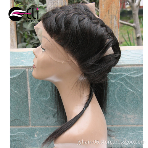 Top quality no tangle best price bald head wig with hair